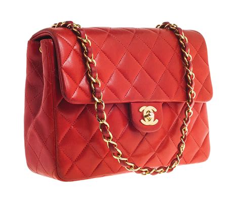 red chanel purse|vintage chanel bag red.